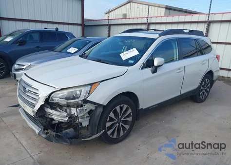 2016 Subaru Outback 2.5I Limited z USA, uszkodzony, nr VIN 4S4BSBNCXG3326538